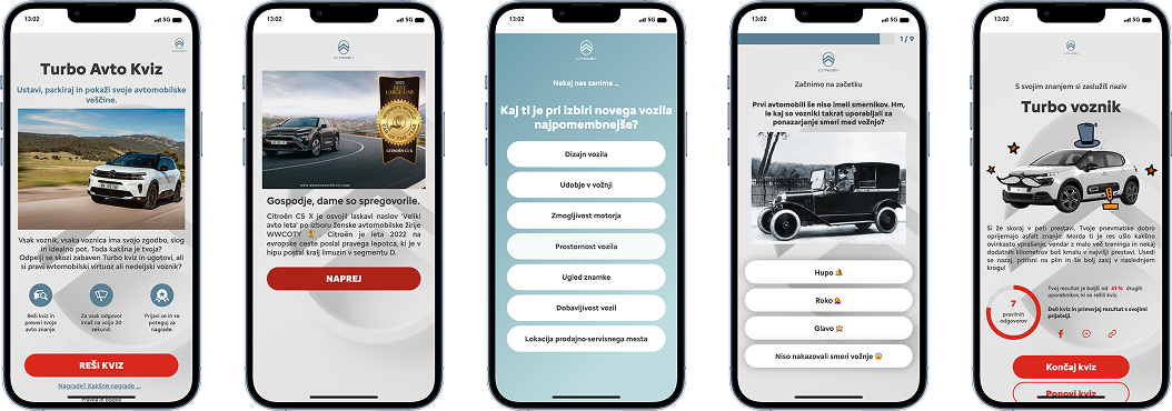 citroen quiz with poll